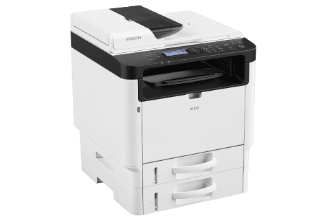 Ricoh M 320, pajisje multifunksionale bardh e zi A4
